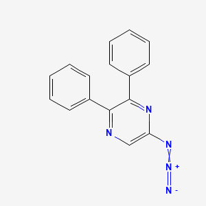 2-Azido-5,6-diphenylpyrazine