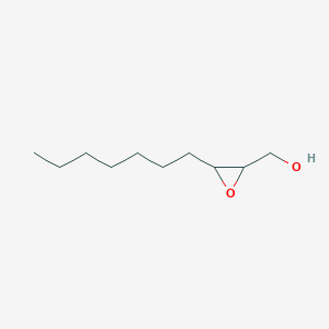 molecular formula C10H20O2 B8520990 (3-heptyloxiran-2-yl)methanol 