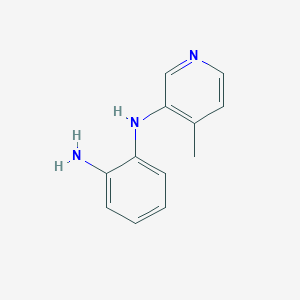 molecular formula C12H13N3 B8521018 N-(4-Methyl-pyridin-3-yl)-benzene-1,2-diamine 