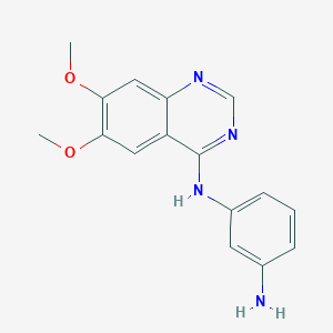 4-(3-Aminoanilino)-6,7-dimethoxyquinazoline