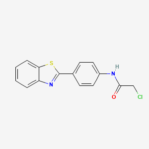 2-(4-Chloroacetylaminophenyl)benzothiazole