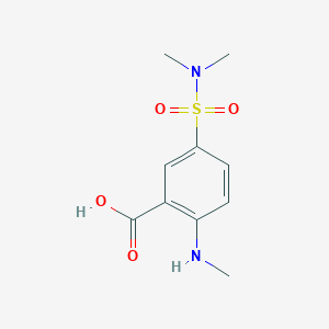 2-Methylamino-5-dimethylsulfamoylbenzoic acid