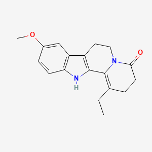 1-Ethyl-9-methoxy-2,6,7,12-tetrahydroindolo[2,3-A]chinolizine4(3H)-ON