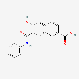 2-Hydroxy-3-phenylaminocarbonyl-6-hydroxycarbonylnaphthalene