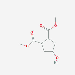 4-Hydroxy-cyclopentane-1,2-dicarboxylic acid, dimethyl ester