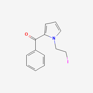 [1-(2-Iodoethyl)-1H-pyrrol-2-yl](phenyl)methanone