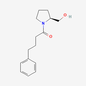 N-(4-phenylbutanoyl)-L-prolinol