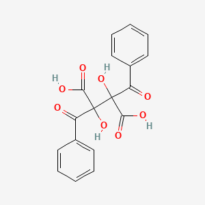 molecular formula C18H14O8 B8521283 (-) Dibenzoyltartaric acid 