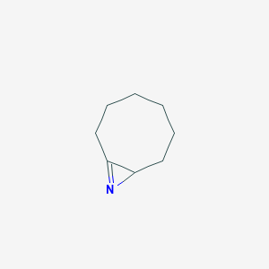 molecular formula C8H13N B085213 9-Azabicyclo[6.1.0]non-8-ene CAS No. 14747-97-8