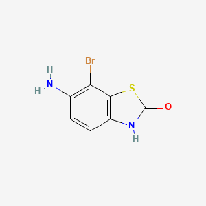 6-amino-7-bromo-1,3-benzothiazol-2(3H)-one