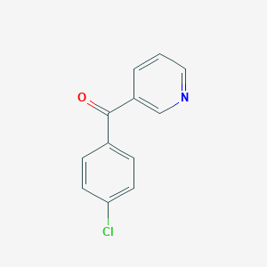 molecular formula C12H8ClNO B085217 (4-Chlorophenyl)(Pyridin-3-Yl)Methanone CAS No. 14548-44-8