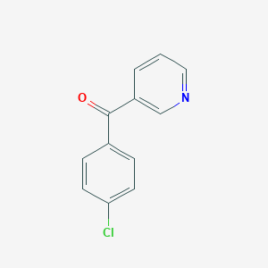 molecular formula C12H8ClNO B085217 4-Chlorophenyl pyridin-3-yl ketone CAS No. 14548-44-8