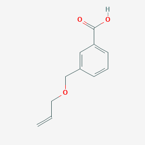 molecular formula C11H12O3 B8521726 3-Allyloxymethyl-benzoic acid 