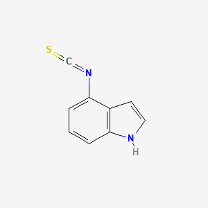 molecular formula C9H6N2S B8521826 4-Isothiocyanatoindole 