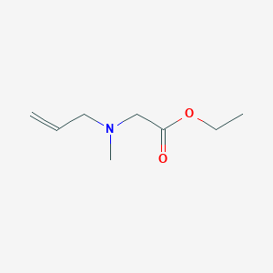 molecular formula C8H15NO2 B8521864 N-allylsarcosine ethyl ester 
