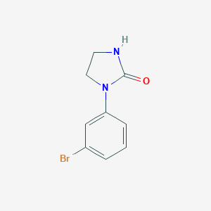 molecular formula C9H9BrN2O B085219 1-(3-Bromophenyl)imidazolidin-2-one CAS No. 14088-96-1