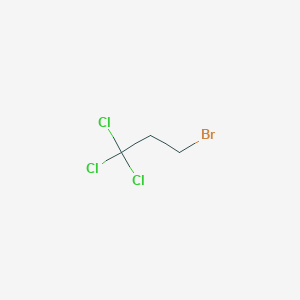 molecular formula C3H4BrCl3 B085221 3-Bromo-1,1,1-trichloropropane CAS No. 13749-37-6