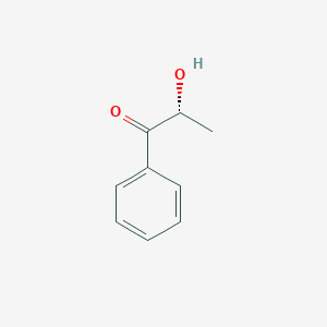 molecular formula C9H10O2 B8522220 1-Propanone, 2-hydroxy-1-phenyl-, (2R)- CAS No. 65646-06-2