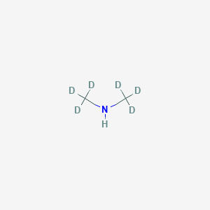 molecular formula C2H7N B085223 Dimethyl-d6-amine CAS No. 14802-36-9