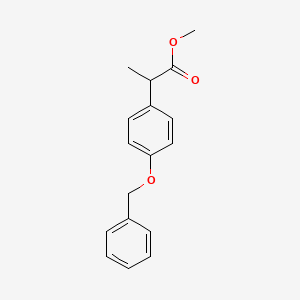 2-(4-Cyclohexylmethoxy-phenyl)-propionic acid, methyl ester