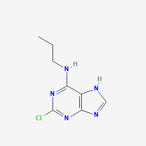 N-propyl-2-chloro-1H-purin-6-amine