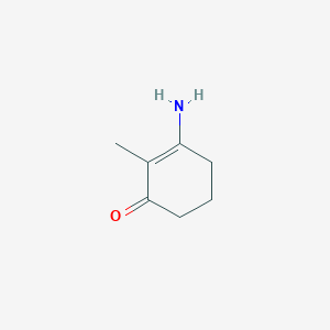 molecular formula C7H11NO B8522606 3-Amino-2-methyl-2-cyclohexen-1-one 