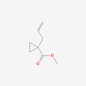 molecular formula C8H12O2 B008523 Methyl 1-Allylcyclopropanecarboxylate CAS No. 106434-82-6