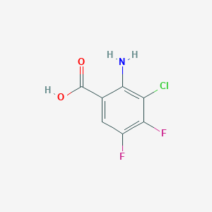 3-Chloro-4,5-difluoroanthranilic acid