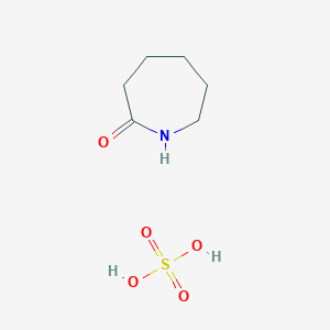 molecular formula C6H13NO5S B8523088 Caprolactam sulfate CAS No. 23808-07-3