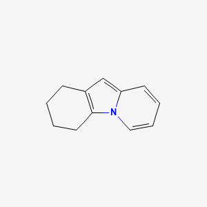 molecular formula C12H13N B8523148 1,2,3,4-Tetrahydropyrido[1,2-a]indole 
