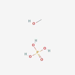 molecular formula CH7O5P B8523387 H3PO4 methanol 