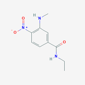 N-ethyl-3-(methylamino)-4-nitrobenzamide