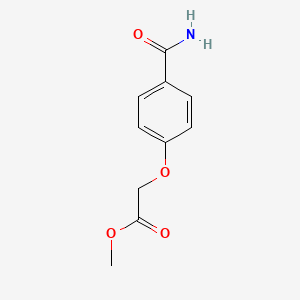 4-Aminocarbonylphenoxyacetic acid methylester