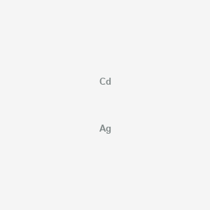 molecular formula AgCd B8523530 Silver-cadmium CAS No. 12002-62-9