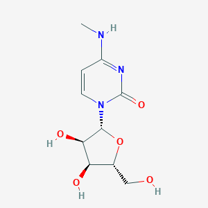 molecular formula C10H15N3O5 B085236 N4-甲基胞苷 CAS No. 10578-79-7