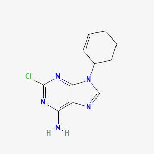 2-chloro-9-(2-cyclohexenyl)-9H-adenine