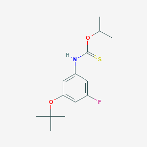 O-Isopropyl (3-(tert-butoxy)-5-fluorophenyl)carbamothioate