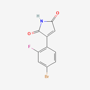 3-(4-Bromo-2-fluoro-phenyl)-pyrrole-2,5-dione