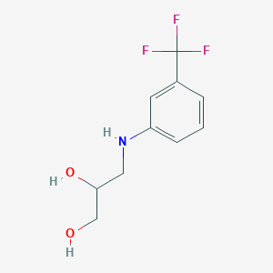 1-(M-Trifluoromethyl phenylamino)-2,3-propanediol