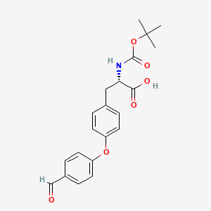 N-(tert-Butoxycarbonyl)-O-(4-formylphenyl)-L-tyrosine