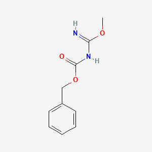 molecular formula C10H12N2O3 B8523985 N-Benzyloxycarbonyl-O-methylisourea 