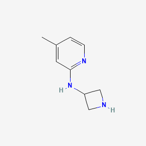 molecular formula C9H13N3 B8524006 N-(Azetidin-3-yl)-4-methyl-pyridin-2-amine 