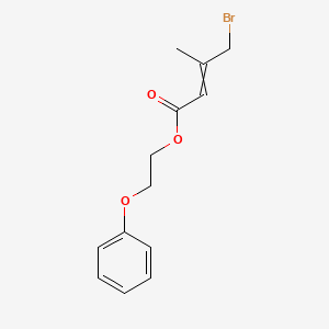 2-Phenoxyethyl 4-bromo-3-methylbut-2-enoate