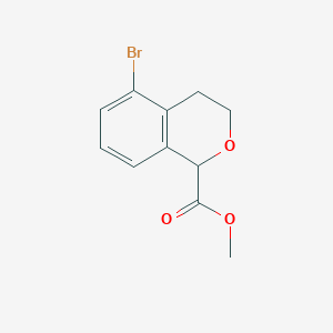 methyl 5-bromo-3,4-dihydro-1H-isochromene-1-carboxylate