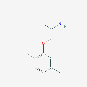 molecular formula C12H19NO B8524144 N-methyl-2-(2,5-dimethylphenoxy)-1-methylethylamine 
