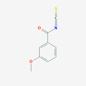 molecular formula C9H7NO2S B8524172 3-Methoxybenzoyl isothiocyanate 