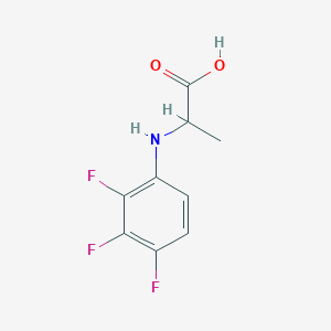 2-(2,3,4-Trifluoroanilino)propionic acid