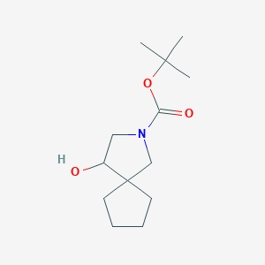 Tert-butyl 4-hydroxy-2-azaspiro[4.4]nonane-2-carboxylate