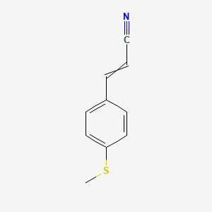 3-[4-(Methylthio)phenyl]acrylonitrile