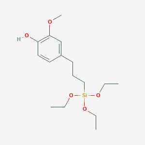 2-Methoxy-4-[3-(triethoxysilyl)propyl]phenol